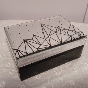 Mirror Crystal Trinket Box
